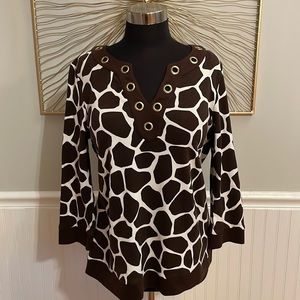 Rafaella 3/4 sleeve shirt - ladies size large